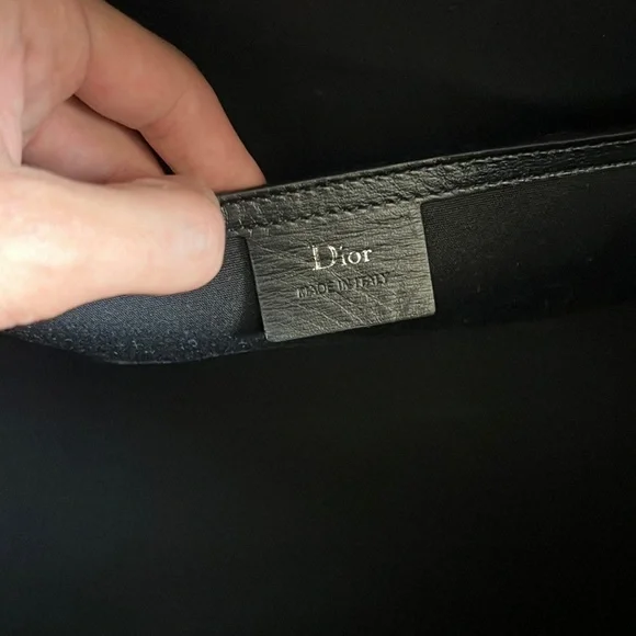 Dior unisex stitched limited edition oblique monogram jacquard logo duffle bag - Picture 14 of 15